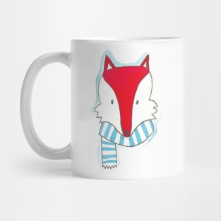 WATERCOLOR FOX HEAD Mug